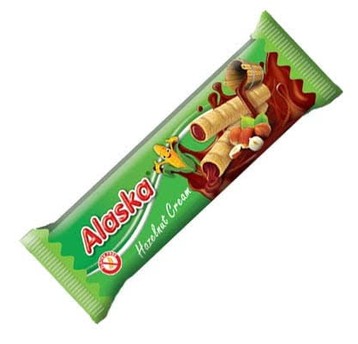Alaska Rurki kukurydziane Orzechowe 18g /48/