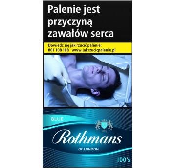 B25 Pap. Rothmans Blue 100 <21.50>
