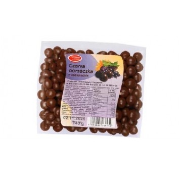Bakalie Czarna porzeczka czek. Chocobakal 140g/40/