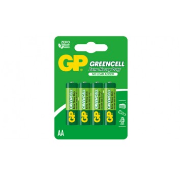 Baterie GP Greencell AA R06/4bp /18/