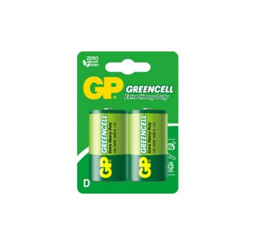 Baterie GP Greencell D R20/2bp /10/