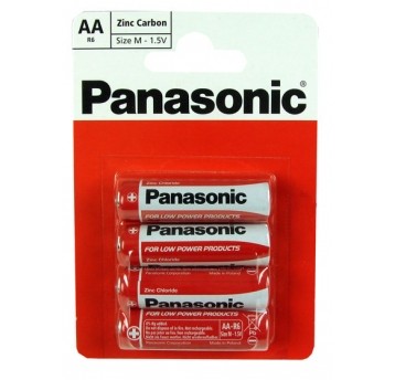 Baterie PANASONIC AA R6/4bp /12/
