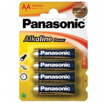 Baterie PANASONIC ALKALINE AA LR6/4bp /12/