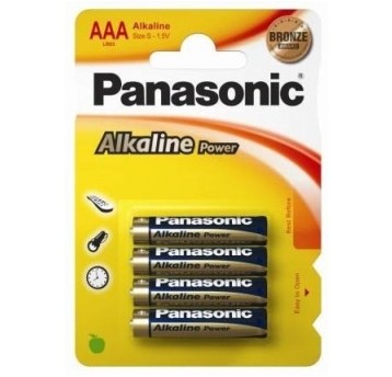 Baterie PANASONIC ALKALINE AAA LR03/4bp /12/