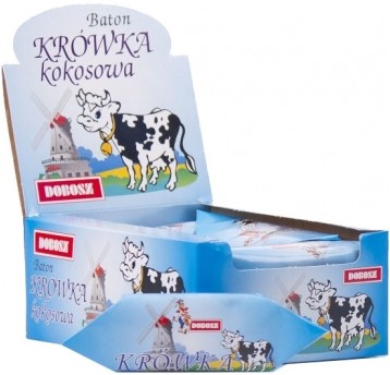 Baton Krówka Kokosowa Dobosz 40g /20/