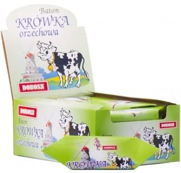 Baton Krówka Orzechowa Dobosz 40g /20/