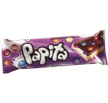 Baton Papita Mleczna 33g /24/