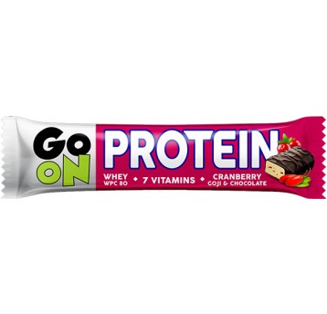 Baton Proteinowy GO ON Żurawinowy Sante 50g /24/