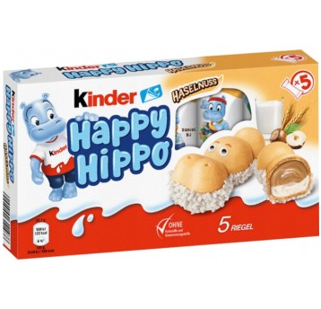 Batoniki Kinder Happy Hippo Hazelnuss 103.5g /10/
