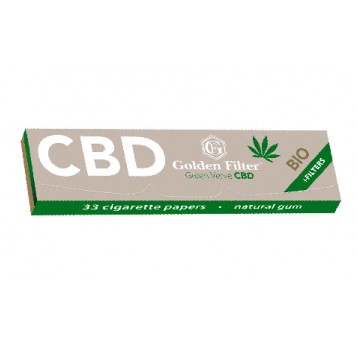 Bibułka Golden Filter CBD Bio KSS + Filtry /24/