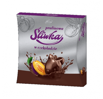 Bombonierka Śliwka w czekoladzie 144g Vobro