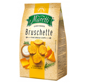 Bruschetta Cheddar Śmietana 70g Maretti /15/