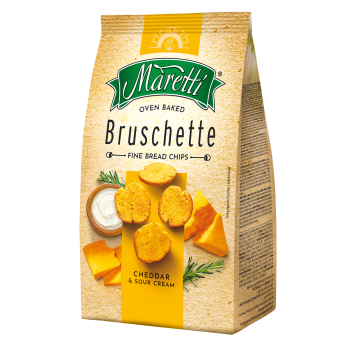 Bruschetta Cheddar Śmietana 70g Maretti /15/