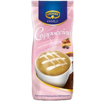 Cappuccino Kruger Haselnuss-Creme Waffel 500g