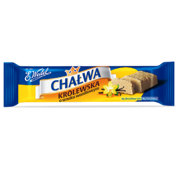 Chałwa Krolewska waniliowa Wedel 50g /20/