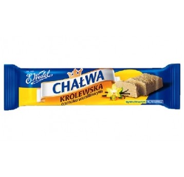 Chałwa Krolewska waniliowa Wedel 50g /20/