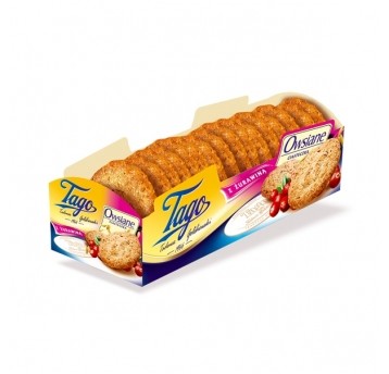 Ciasteczka owsiane z żurawiną 185g TAGO /12/