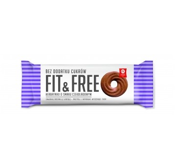 Ciastka Fit Free Czekolada 120g Cukry Nyskie /19/