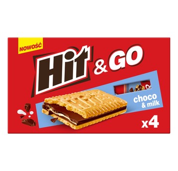 Ciastka HIT & GO Kartonik 4x27g Bahlsen