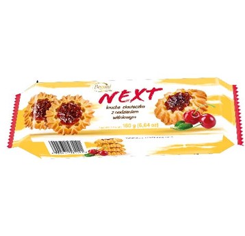 Ciastka Słoneczka Wiśniowe Next 160g Bogutti /25/