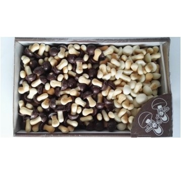 Ciastka Wesołe Grzybki Mix Czarno Białe 1kg