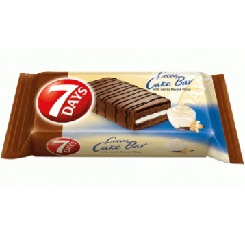 Ciastko 7 Days Cake Bar Wanilia 32g /16/