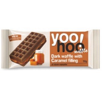 Ciastko biszkoptowe Yoo! Hoo 50g Slony karmel /12/