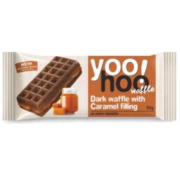 Ciastko biszkoptowe Yoo! Hoo 50g Slony karmel /12/