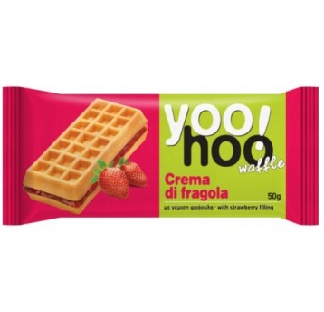 Ciastko biszkoptowe Yoo! Hoo 50g Truskawka /12/
