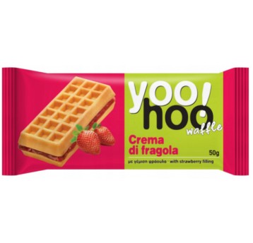 Ciastko biszkoptowe Yoo! Hoo 50g Truskawka /12/