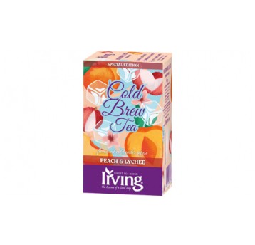 Cold Brew Tea Irving Peach Lychee 20t.