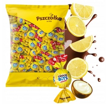 Cukierki Choco Bits Lemon Pszczółka 1kg