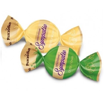 Cukierki Inspiracje Śmietanka Orzech 1kg Pszczółka