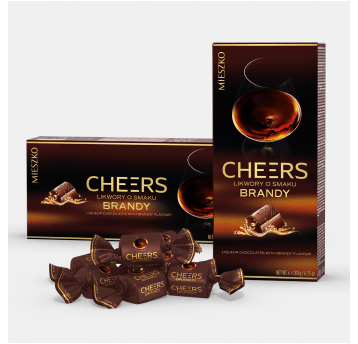 Cukierki Likwory Brandy Mieszko 180g /12/