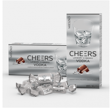 Cukierki Likwory Vodka Mieszko 180g /12/