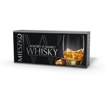 Cukierki Likwory Whisky Mieszko 180g /12/