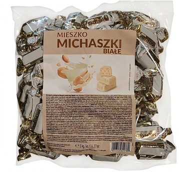 Cukierki Michaszki Białe MIESZKO 1kg