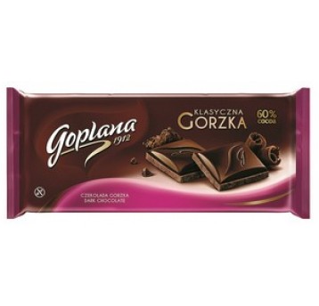 Czekolada Goplana Gorzka 90g /20/
