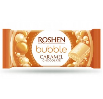 Czekolada Karmelowa z bąbelkami Roshen 80g /20/