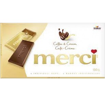 Czekolada Merci Coffee Cream 100g