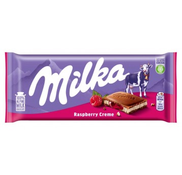 Czekolada Milka Malinowa 100g /22/