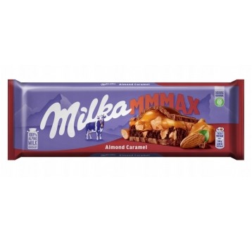 Czekolada Milka MMMAX Almond Caramel 300g /12/