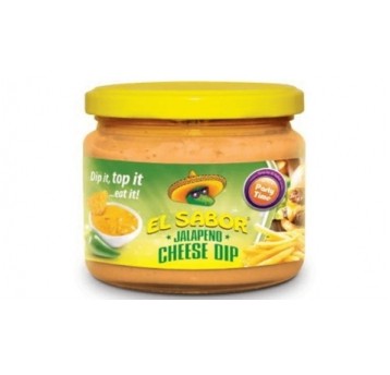 Dip Jalapeno Cheese 300g El Sabor /12/