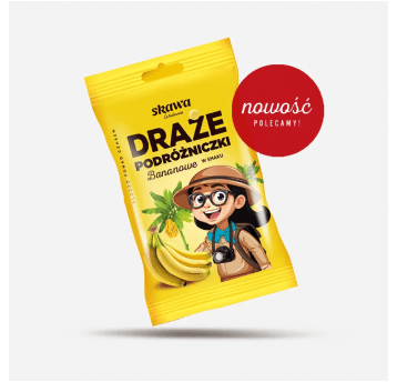 Draże Bananowe Skawa 70g /20/