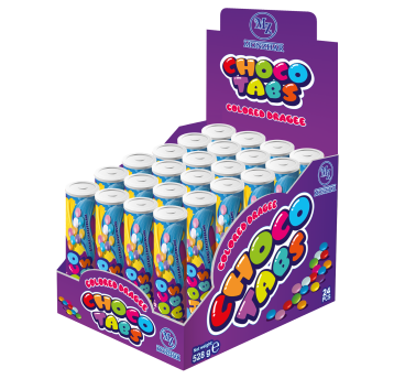 Drażetki Choco Tabs 22g Monzhar /24/