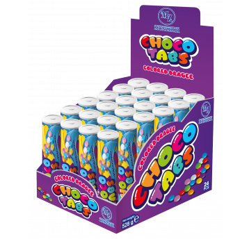 Drażetki Choco Tabs 22g Monzhar /24/