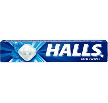 Dropsy HALLS Coolwave Niebieski 33.5g/20/