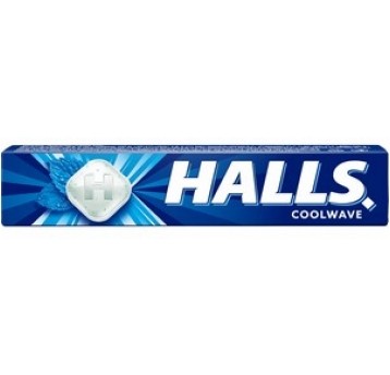 Dropsy HALLS Coolwave Niebieski 33.5g/20/