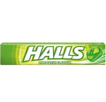 Dropsy HALLS Lime Fresh 33.5g/20/