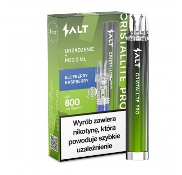 E-pap. CRISTALLITE DEVICE + POD Blueberry Raspberr